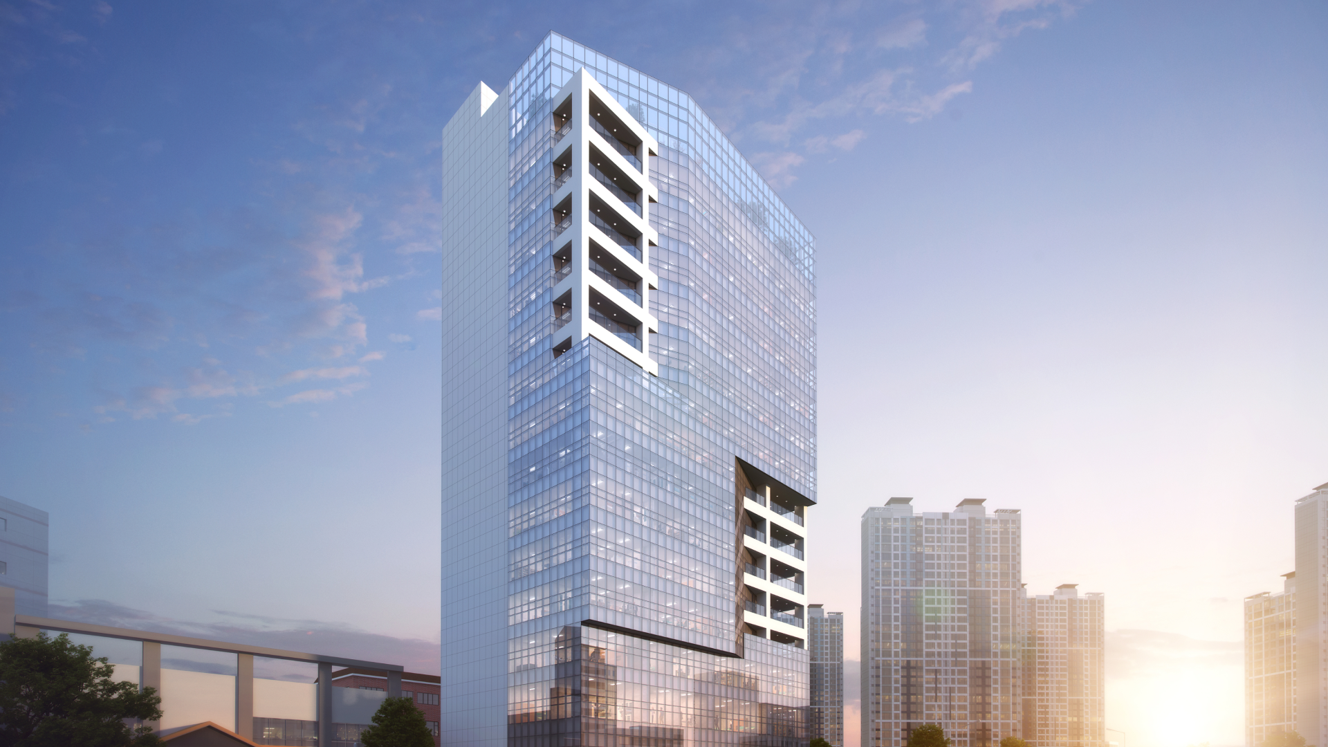 한울종합건설 빌딩